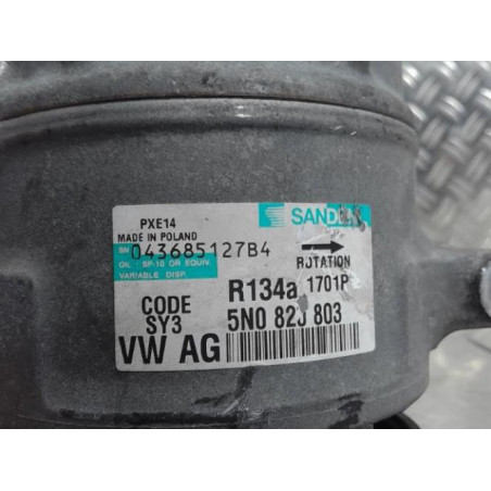 Compresseur clim VOLKSWAGEN PASSAT 5 Photo n°1