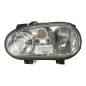 Optique avant principal gauche (feux)(phare) VOLKSWAGEN GOLF 4