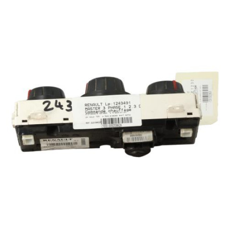 Commande chauffage RENAULT MASTER 3