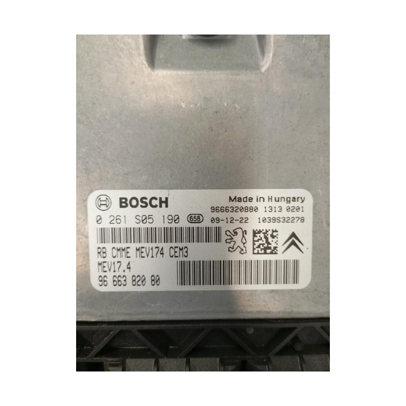 Calculateur moteur CITROEN DS3