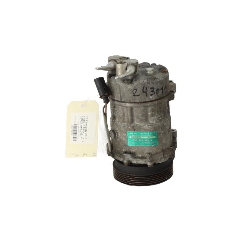 Compresseur clim VOLKSWAGEN CADDY 3 Photo n°2