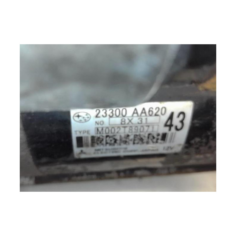 Demarreur SUBARU IMPREZA 2