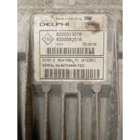 Calculateur moteur RENAULT KANGOO 1 Photo n°1