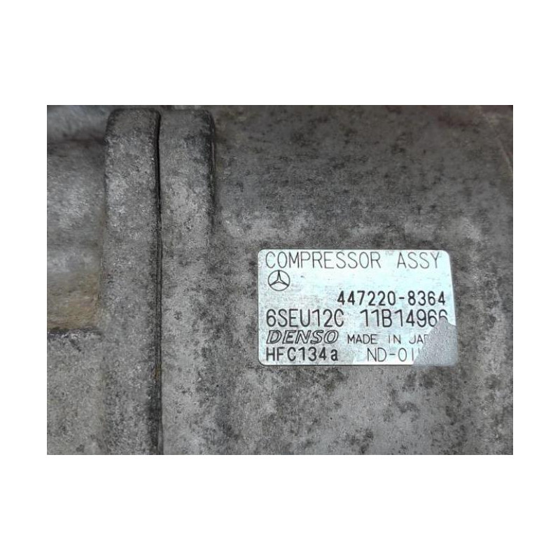 Compresseur clim MERCEDES CLASSE A 168