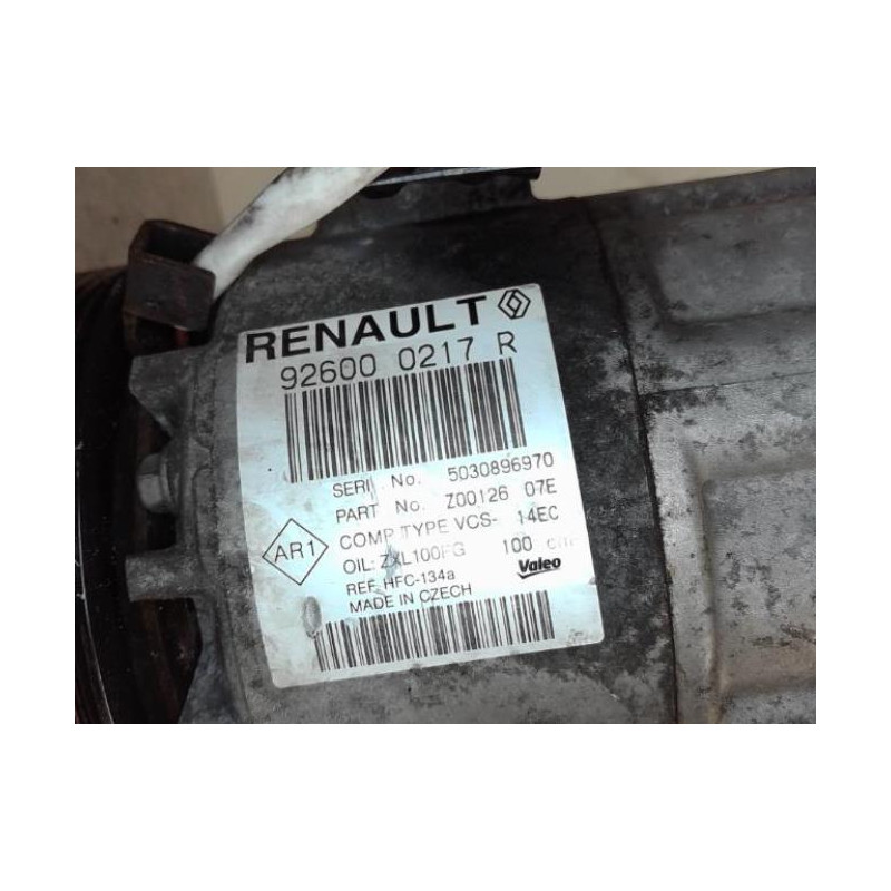 Compresseur clim RENAULT CLIO 4