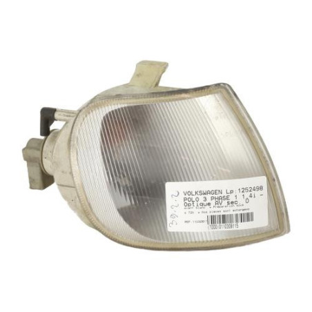 Optique avant secondaire droit (feux)(clignotant) VOLKSWAGEN POLO 3 Photo n°1