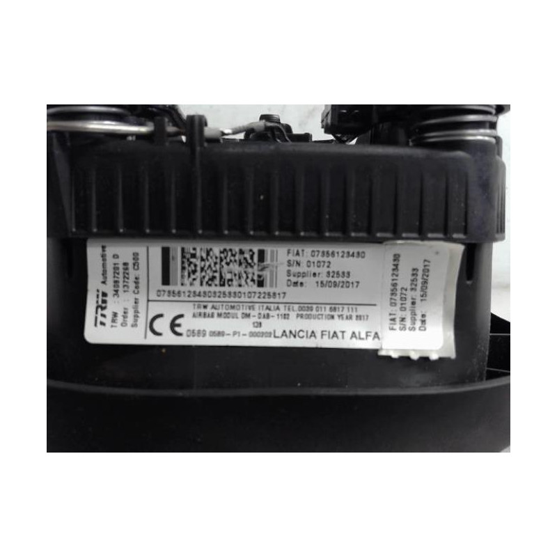 Air bag conducteur FIAT PANDA 3