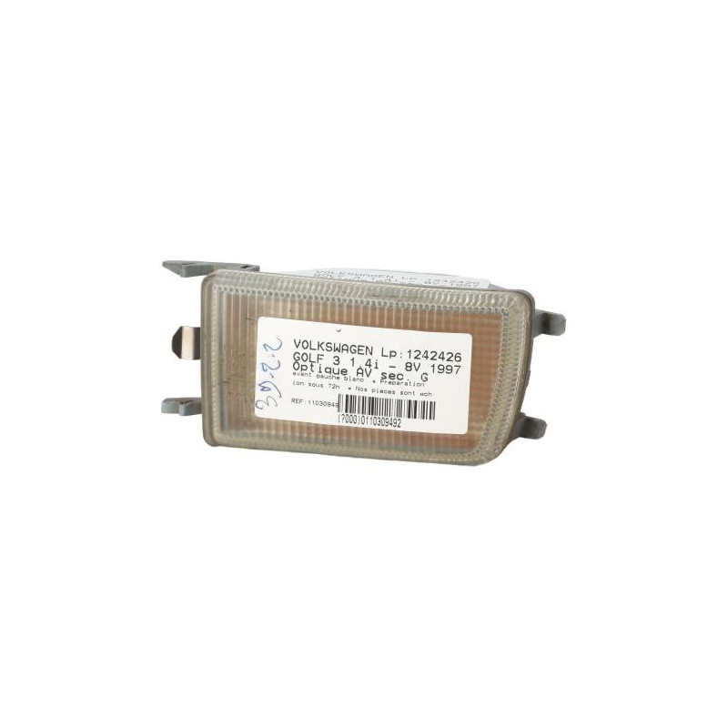 Optique avant secondaire gauche (feux)(clignotant) VOLKSWAGEN GOLF 3