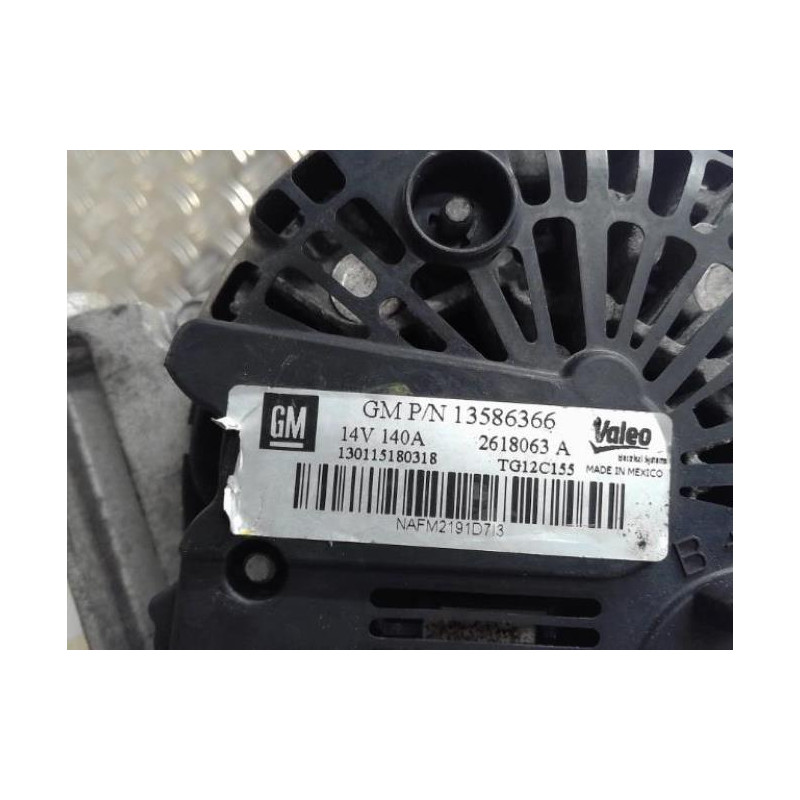 Alternateur OPEL ASTRA J