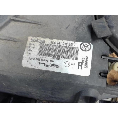 Optique avant principal droit (feux)(phare) VOLKSWAGEN TOUAREG 1 Photo n°1