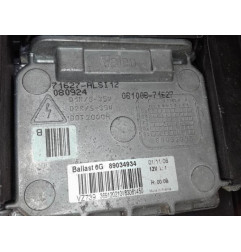 Optique avant principal gauche (feux)(phare) RENAULT LAGUNA 3 Photo n°4