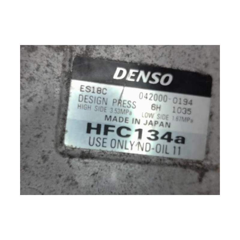 Compresseur clim TOYOTA PRIUS 2