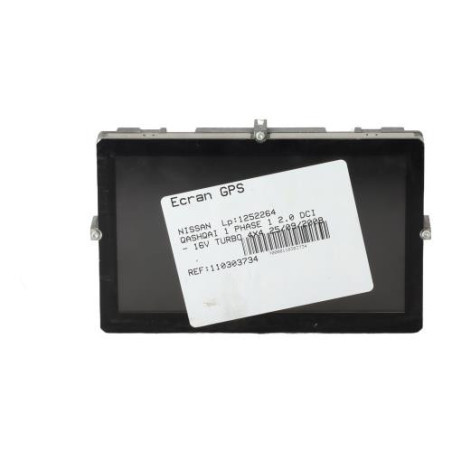 Ecran GPS NISSAN QASHQAI 1 Photo n°1
