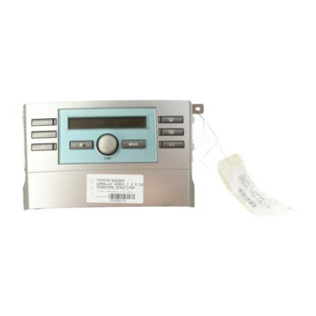 Commande chauffage TOYOTA COROLLA VERSO 1 Photo n°1