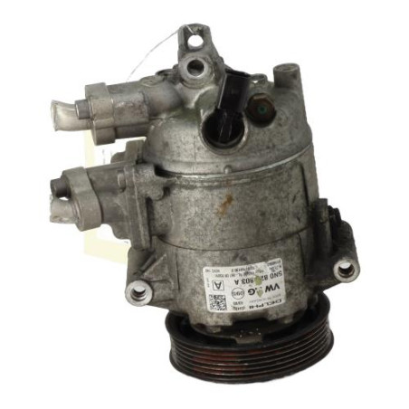 Compresseur clim VOLKSWAGEN GOLF 6 Photo n°2