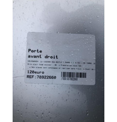 Porte avant droit VOLKSWAGEN NEW BEETLE 1