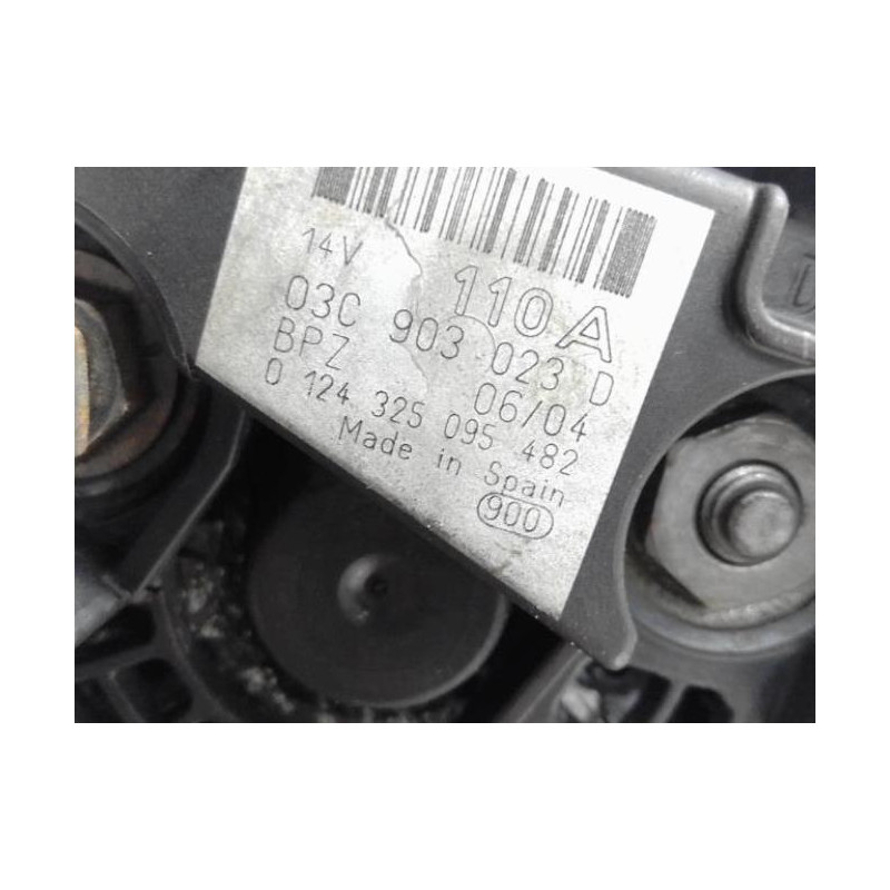 Alternateur VOLKSWAGEN GOLF 5