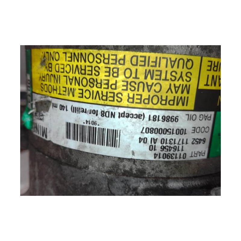 Compresseur clim MINI MINI 1 R50/R53