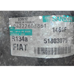 Compresseur clim FIAT GRANDE PUNTO Photo n°3