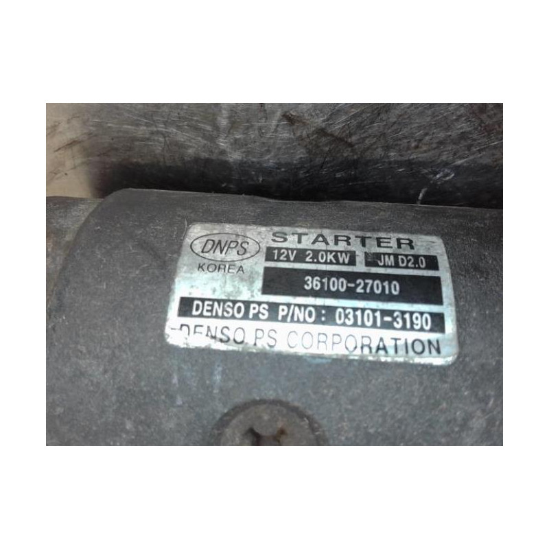 Demarreur KIA MAGENTIS 2