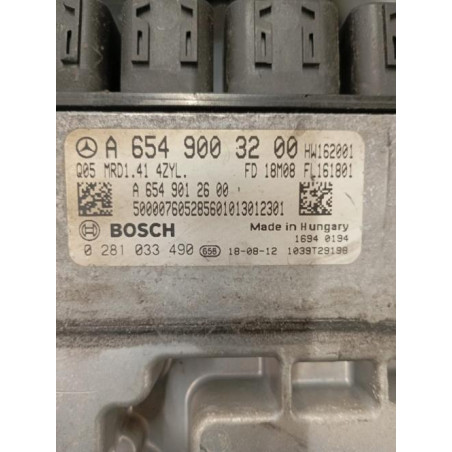 Calculateur moteur MERCEDES CLASSE C 205 Photo n°1