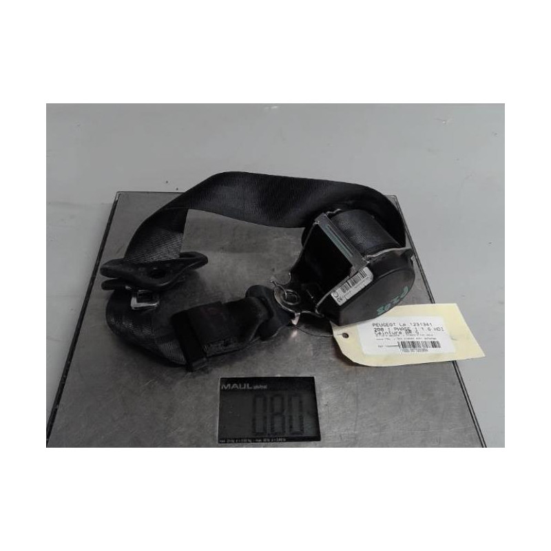 Ceinture arriere gauche PEUGEOT 208 1