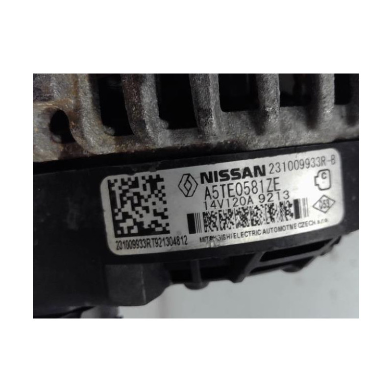 Alternateur RENAULT KADJAR