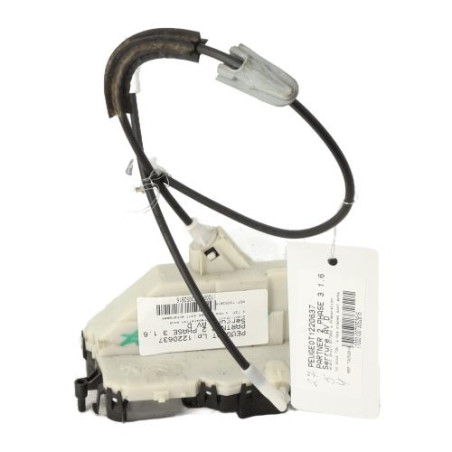 Serrure avant droit PEUGEOT PARTNER 2 Photo n°1