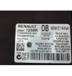 Boitier servitude moteur (BSM) RENAULT MEGANE 4 Photo n°1