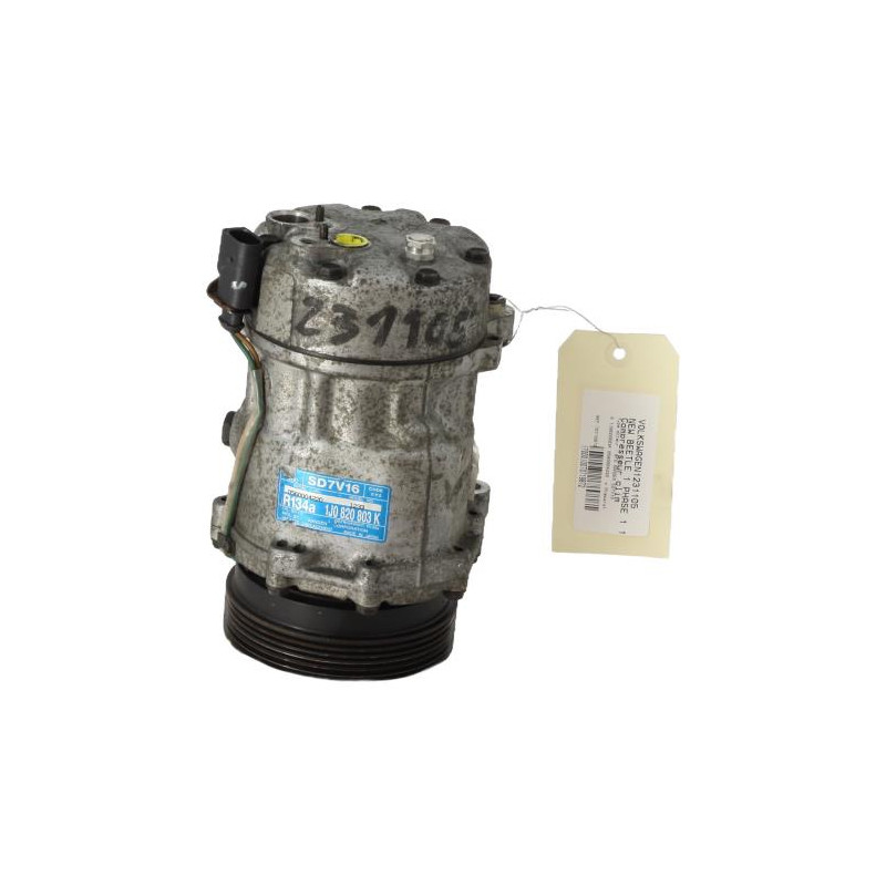 Compresseur clim VOLKSWAGEN NEW BEETLE 1 Photo n°2