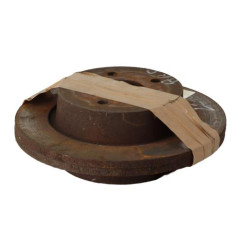 Paire de disques arriere (freinage) FORD TRANSIT CONNECT 2 Photo n°3