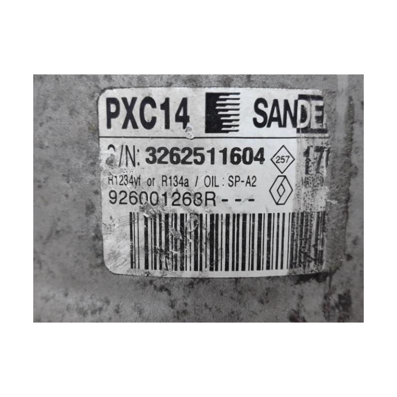 Compresseur clim RENAULT MEGANE 4