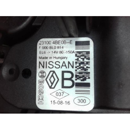 Alternateur NISSAN QASHQAI 1