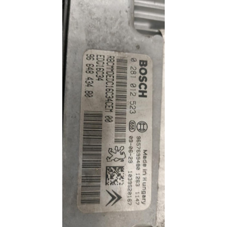 Calculateur moteur PEUGEOT 207 Photo n°1