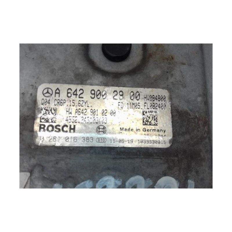 Calculateur moteur MERCEDES CLASSE E 212