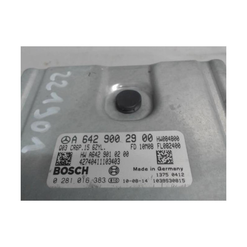 Calculateur moteur MERCEDES CLASSE C 204