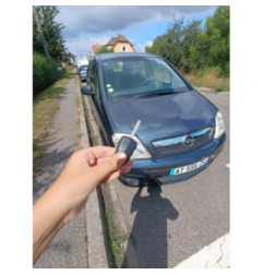 Optique avant principal gauche (feux)(phare) OPEL MERIVA A Photo n°6