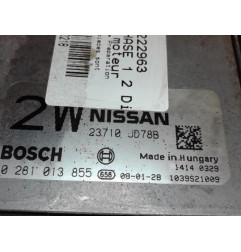 Calculateur moteur NISSAN QASHQAI 1 Photo n°1