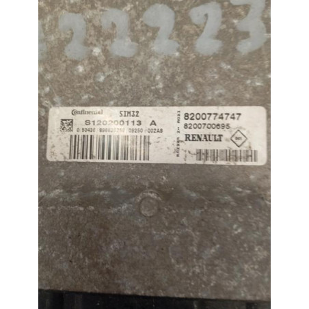 Calculateur moteur RENAULT TWINGO 2 Photo n°1
