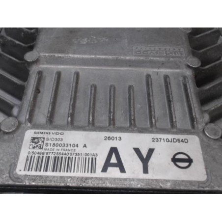 Calculateur moteur NISSAN QASHQAI 1 Photo n°1