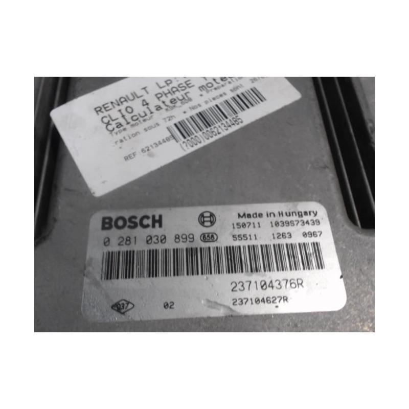 Calculateur moteur RENAULT CLIO 4