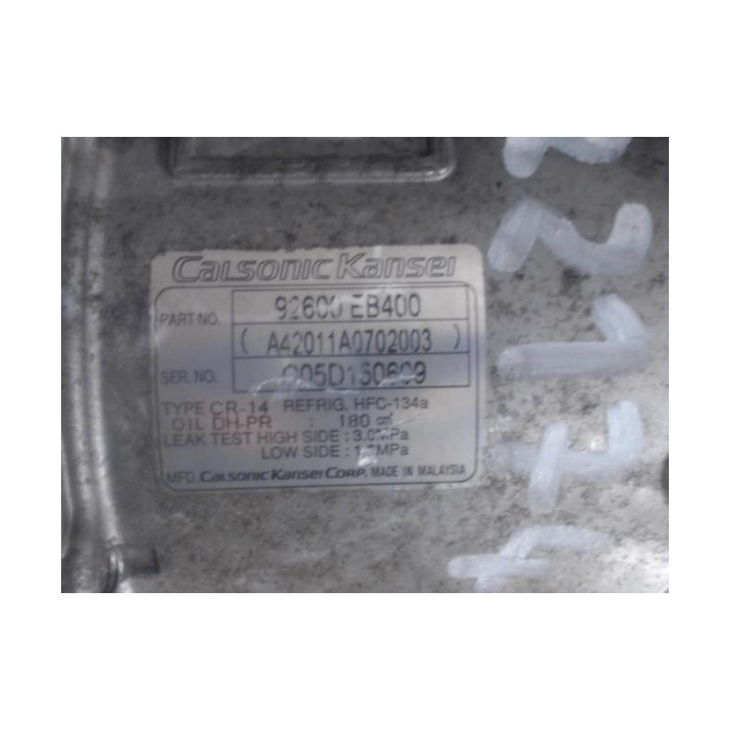 Compresseur clim NISSAN NAVARA 1