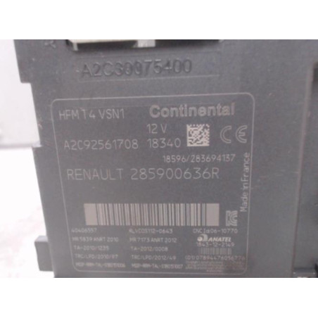 Lecteur de carte (neiman) RENAULT CLIO 4