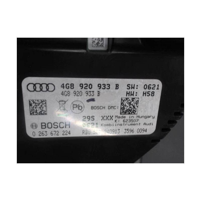 Compteur AUDI A6 4