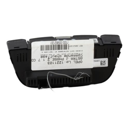 Commande chauffage OPEL ASTRA J
