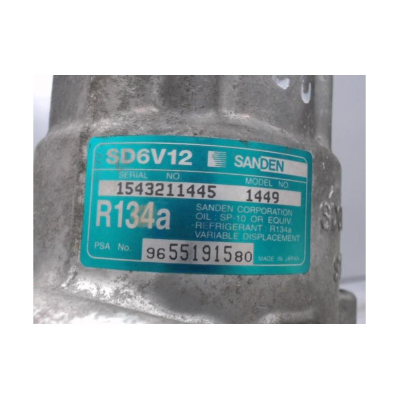 Compresseur clim CITROEN XSARA PICASSO