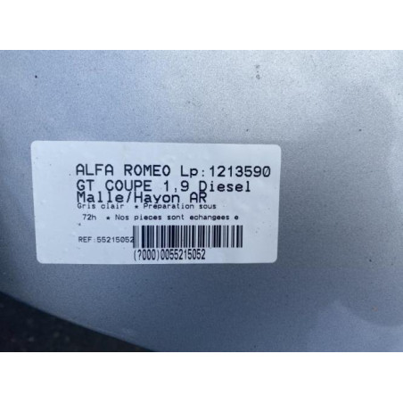 Malle/Hayon arriere ALFA ROMEO GT Photo n°1
