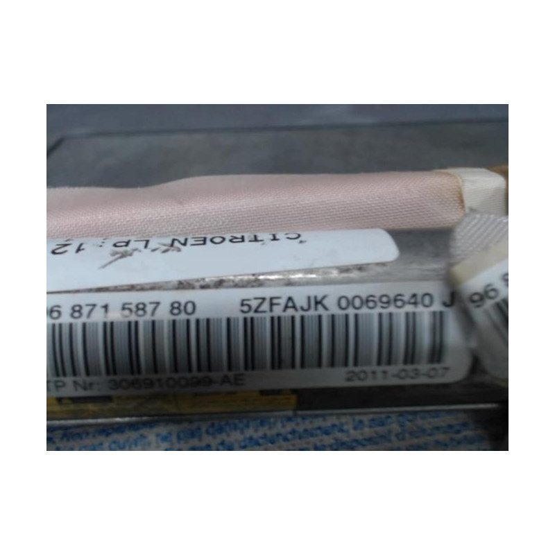 Air bag rideau gauche CITROEN DS4