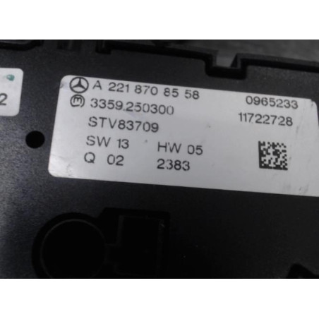 Commande de reglage de siege MERCEDES CLASSE S 221
