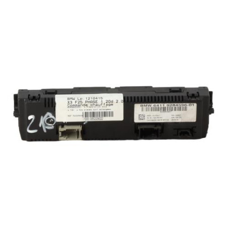 Commande chauffage BMW X3 F25